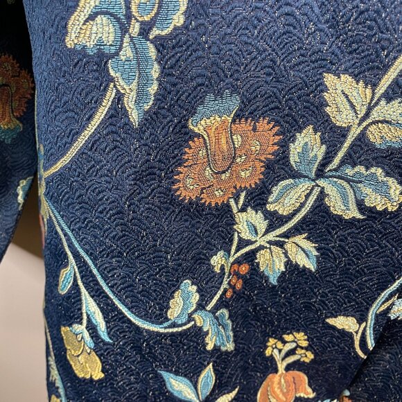 Coldwater Creek Womens Tapestry Brocade Floral Jacket Size 3X Button Blazer - Picture 7 of 15